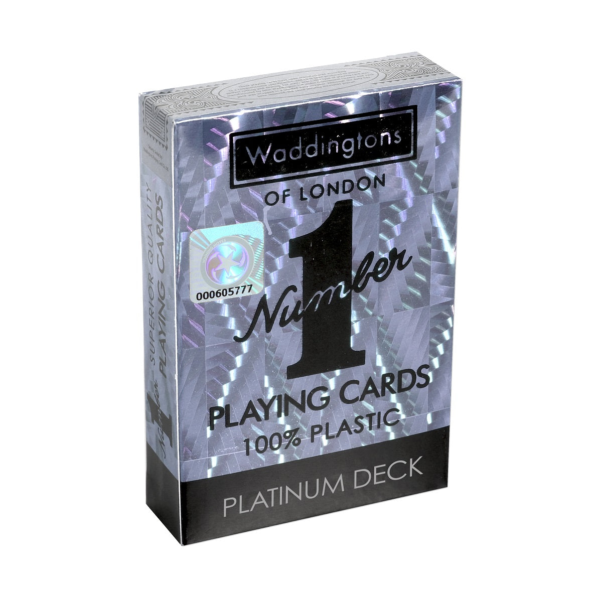 No1 Spielkarten Platin Deck