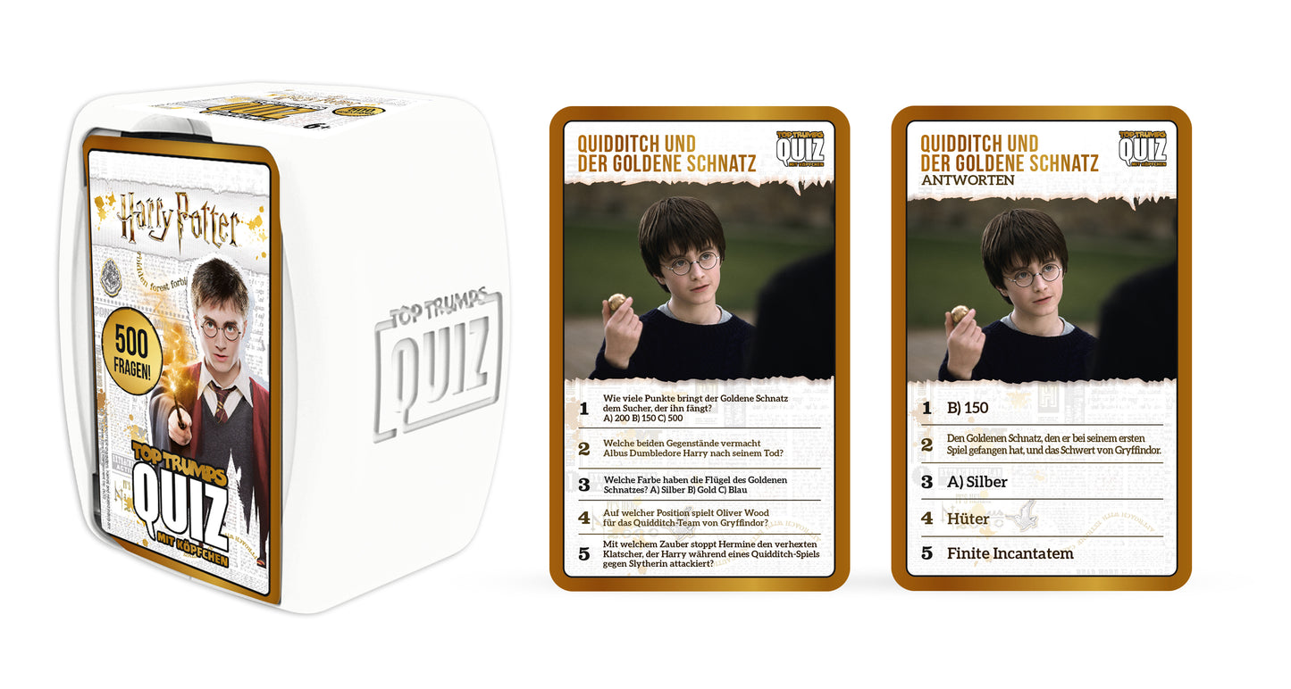 TOP TRUMPS - Quiz Harry Potter
