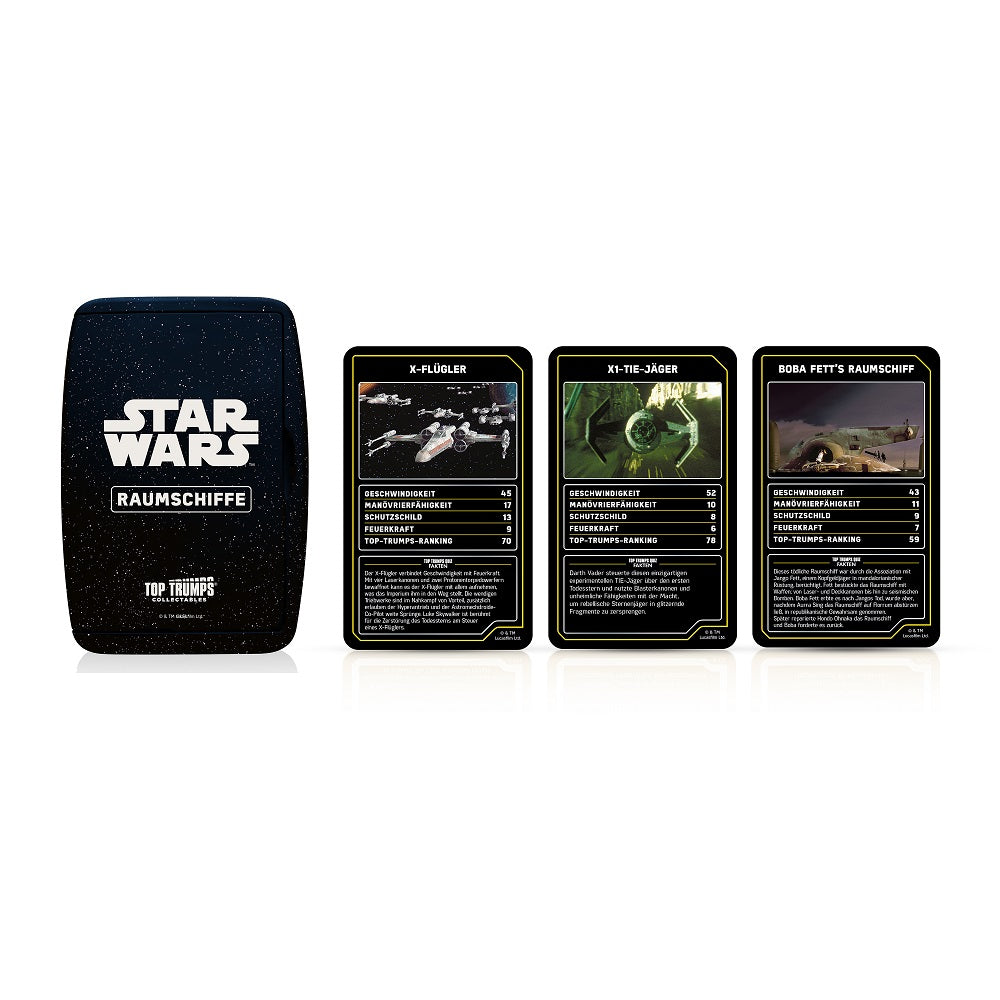 TOP TRUMPS Collectables - Star Wars Raumschiffe