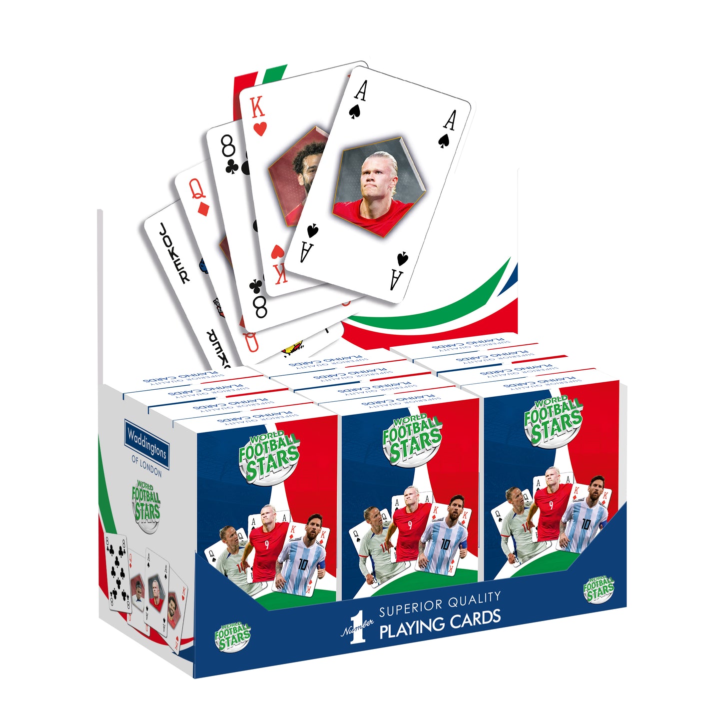 No 1 Spielkarten Weltfussball Stars