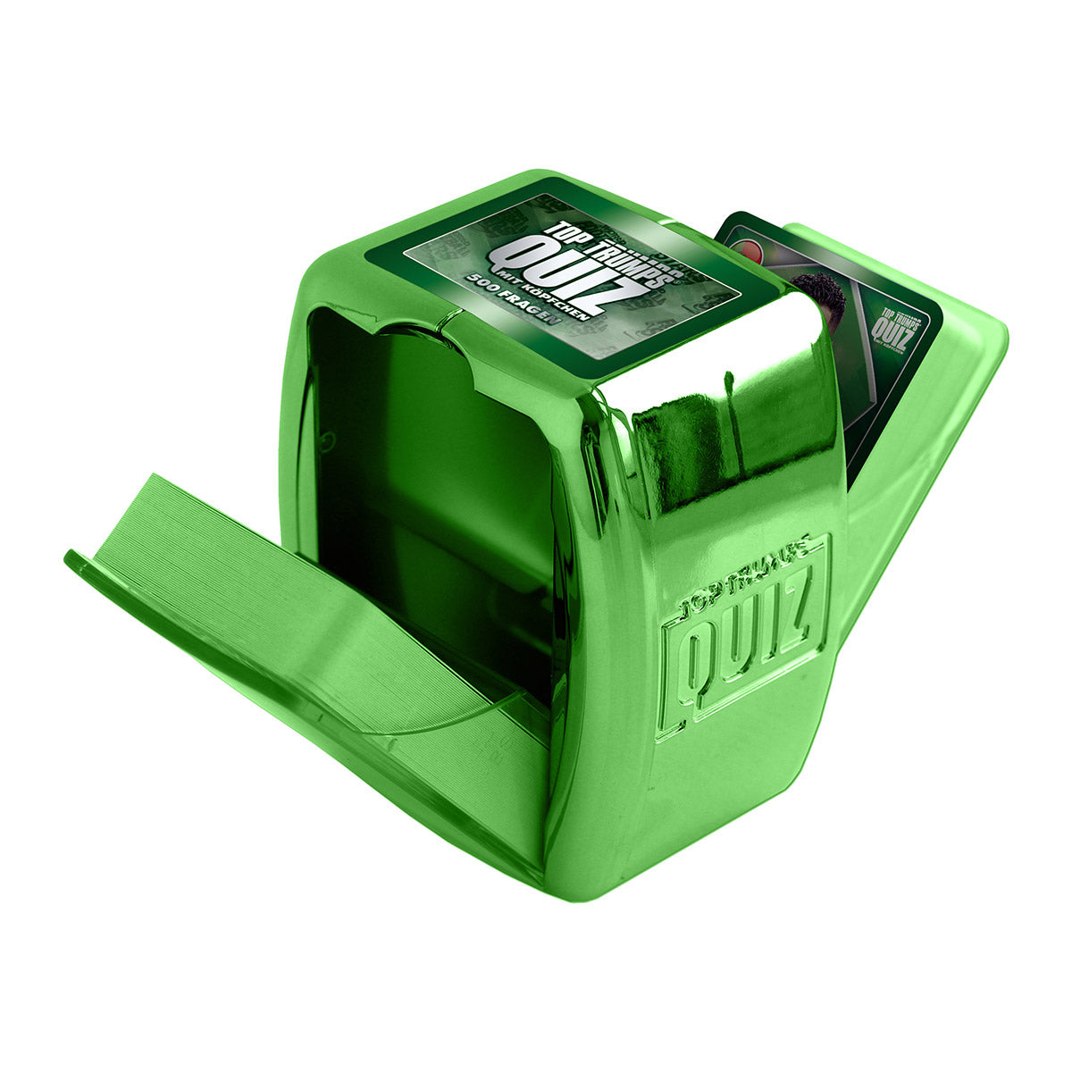 TOP TRUMPS - Quiz Weltfussballstars green case