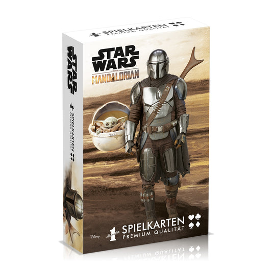 Number 1 Spielkarten - Mandalorian Baby Yoda (12er)