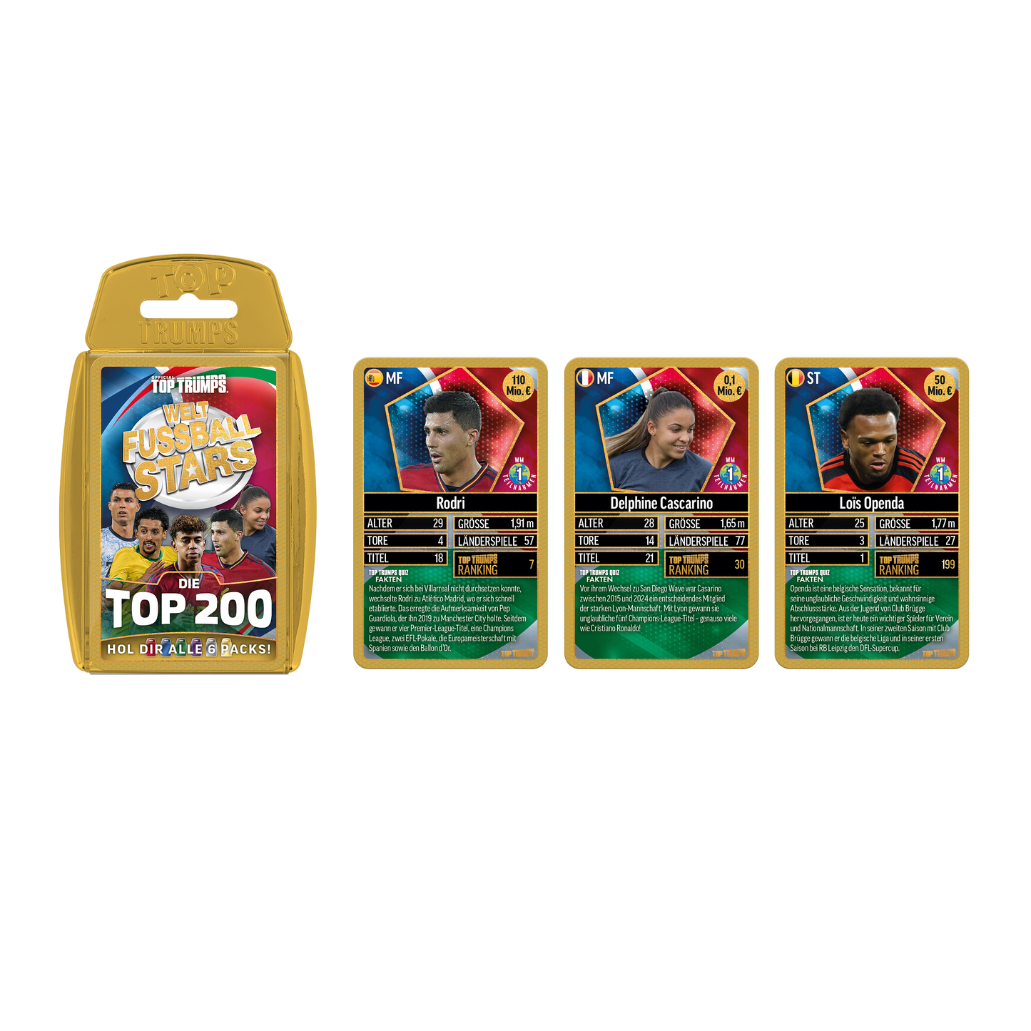 Weltfussballstars 200 - Pack 6