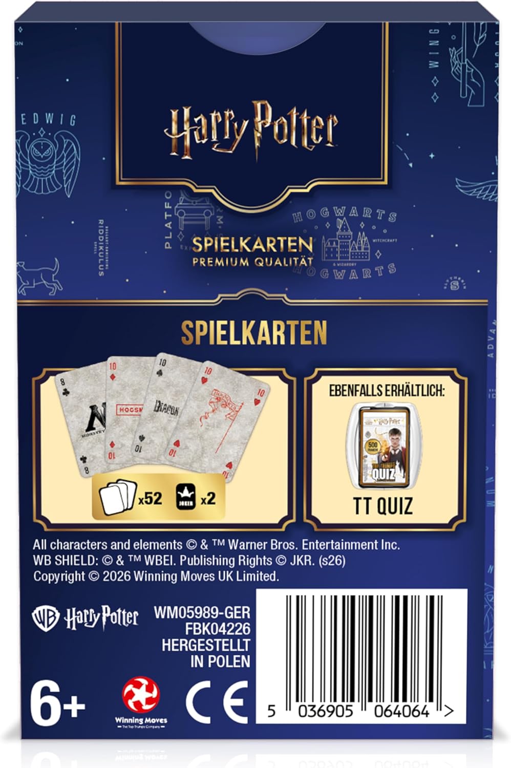 NO1 Spielkarten - Harry Potter Charakter Refresh