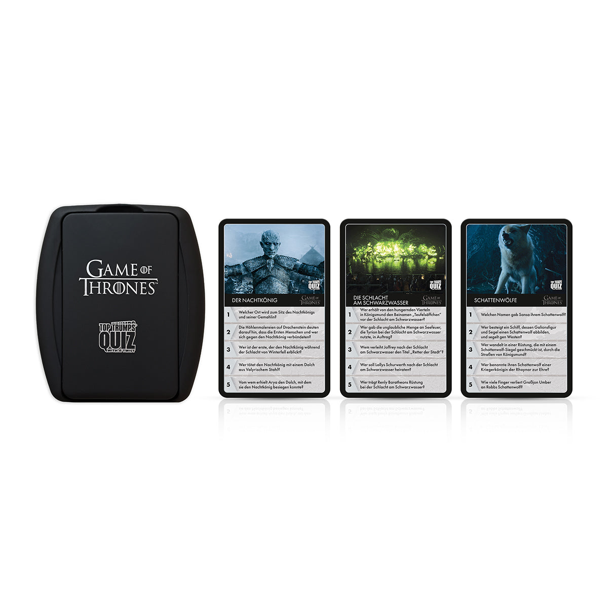 TOP TRUMPS - Quiz Game of Thrones Rubber Case