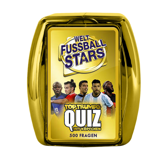 TOP TRUMPS - Quiz World Football Stars