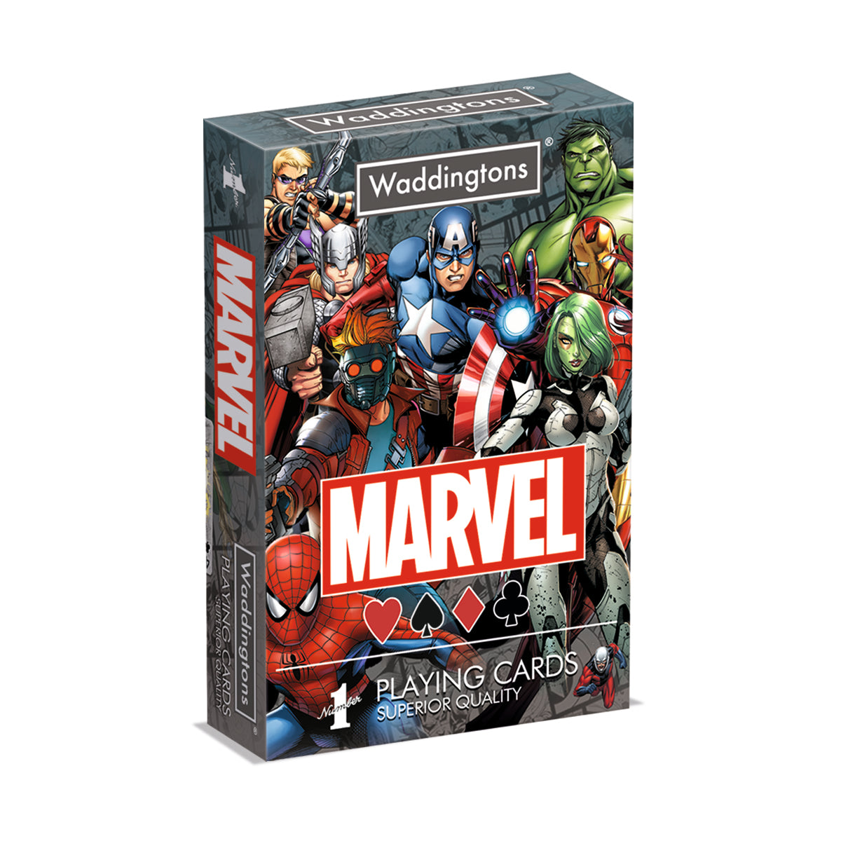 Number 1 Spielkarten - Marvel Universe