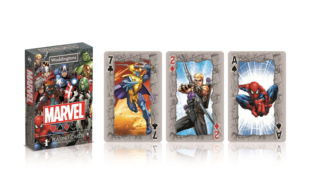 Number 1 Spielkarten - Marvel Universe