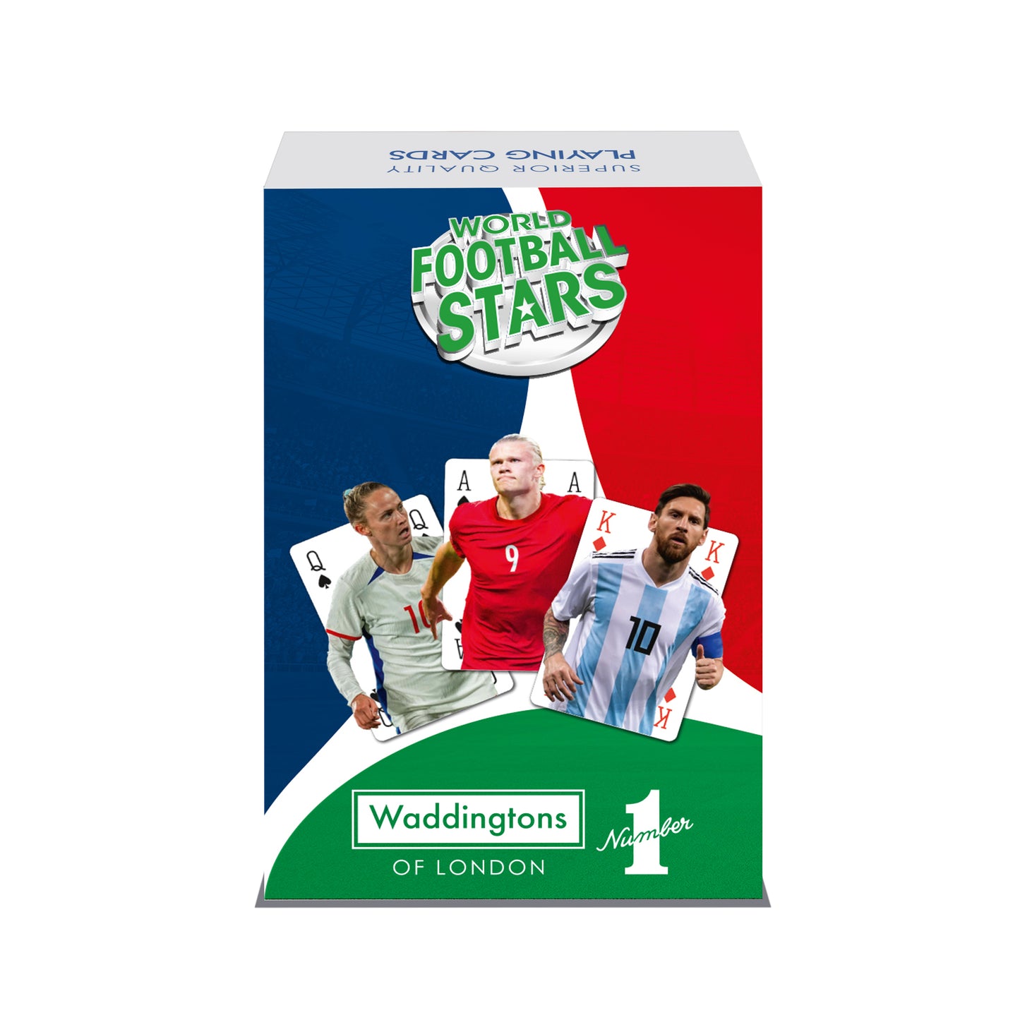 No 1 Spielkarten Weltfussball Stars