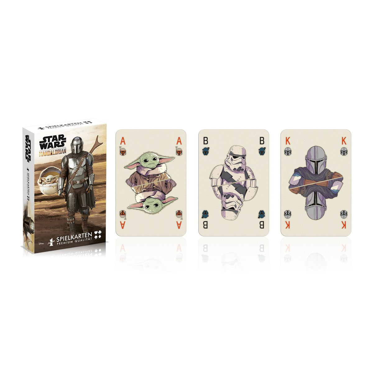 No1 Spielkarten Mandalorian Baby Yoda (12er)