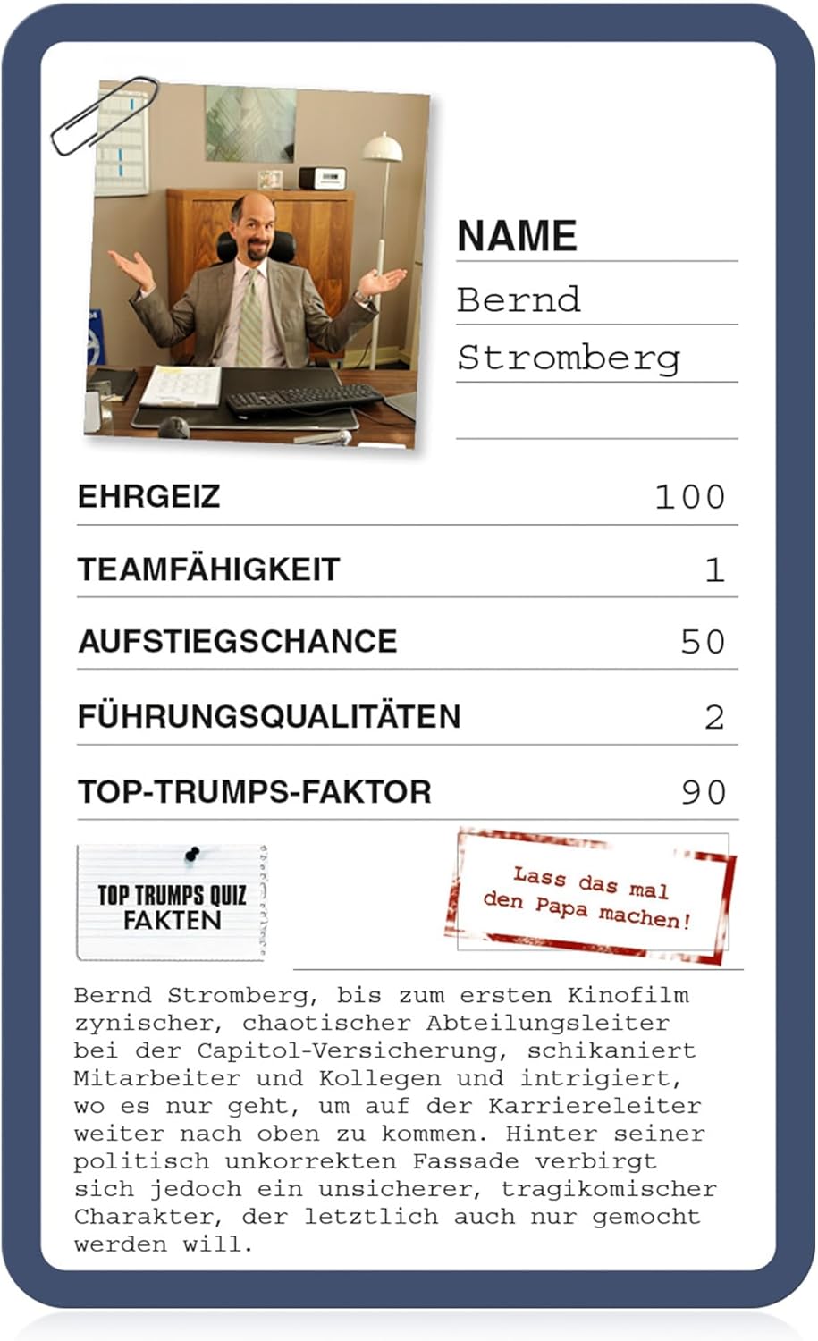 TOP TRUMPS - Stromberg