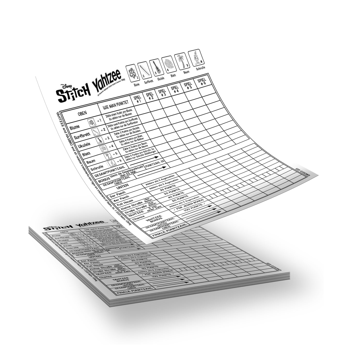 Yahtzee - Stitch