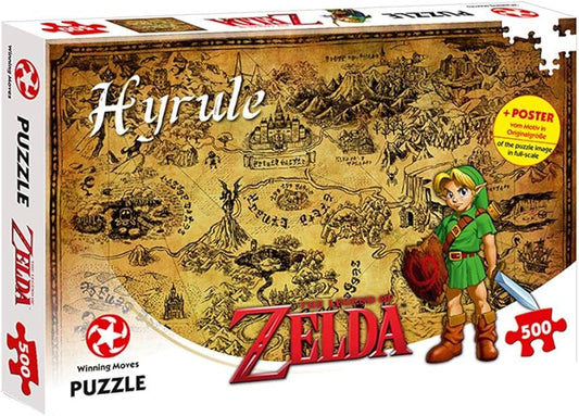 Puzzle - Zelda Hyrule (500 Teile)